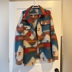 Southwest Thick button down